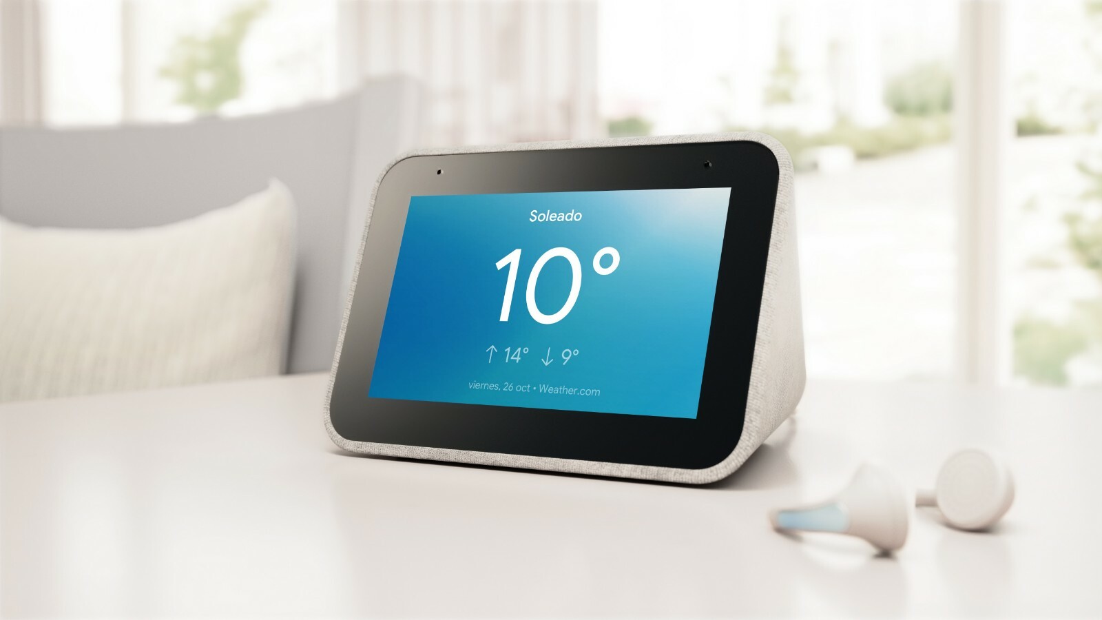 El despertador con Google Assistant Lenovo Smart Clock está rebajadísimo a  menos de 50 euros en El Corte Inglés